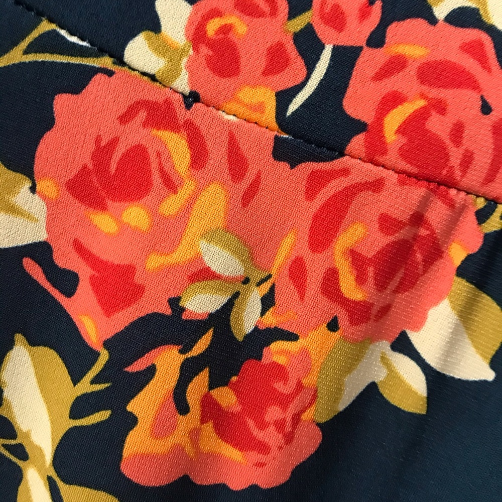 Lularoe floral maxi skirt